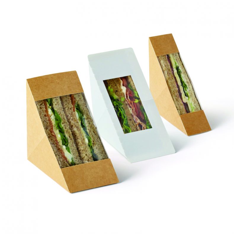 Cardboard sandwich boxes Custom Boxes Pack