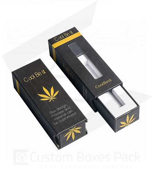 custom cbd vape oil cartridge boxes wholesale