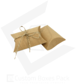 custom kraft pillow soap boxes wholesale