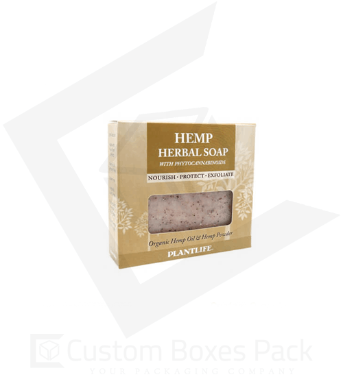 custom organic hemp soap boxes