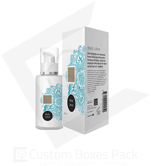 glossy lotion boxes