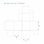Lock Cap 1-2-3 Bottom