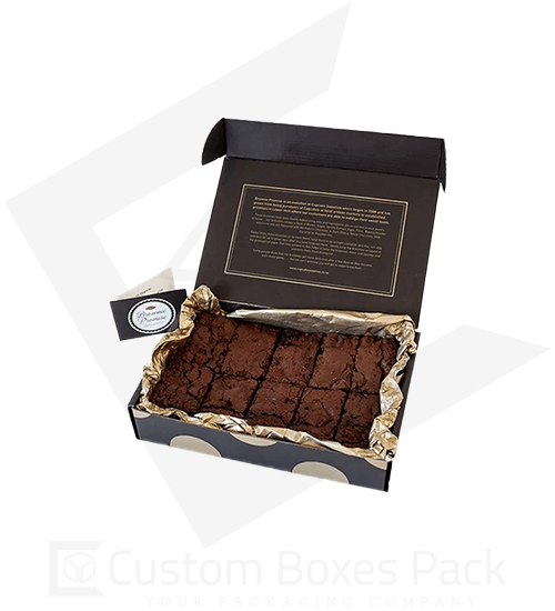 chocolate brownie boxes wholesale