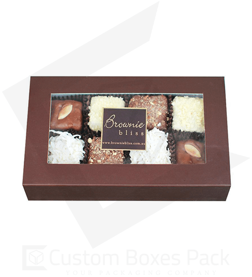 chocolate brownie boxes