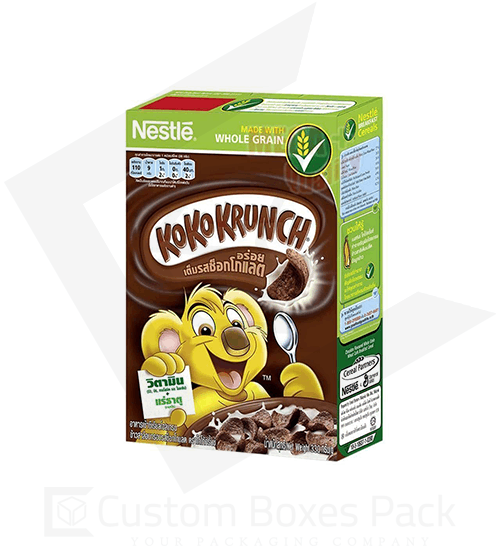 chocolate cereal boxes