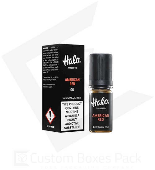 custom 10 Ml E liquid boxes