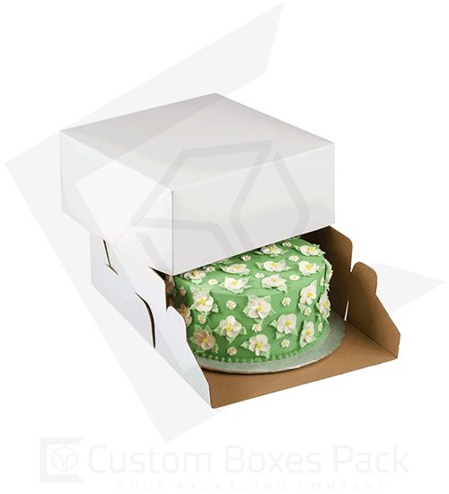 custom cake corrugated boxes