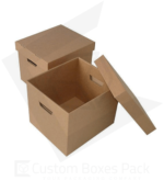 custom file storage corrugated boxes