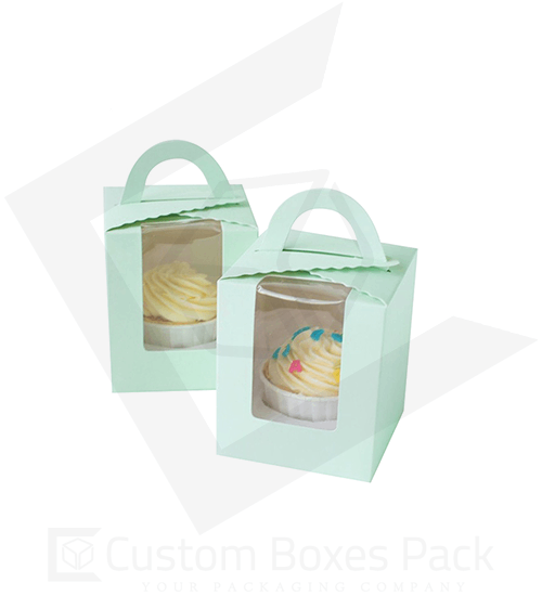 custom individuals cupcake boxes