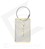 custom metallic hang tags wholesale