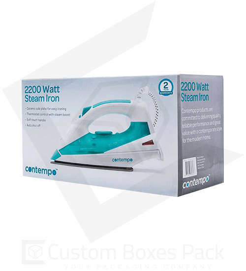 custom steam iron boxes