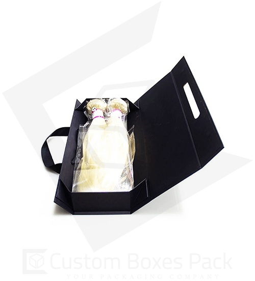 custom wig pillow boxes wholesale
