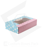 custom window desserts box