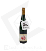 custom wine printed bottle necker wholesale