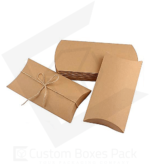 kraft paper pillow boxes