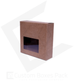 kraft window boxes wholesale