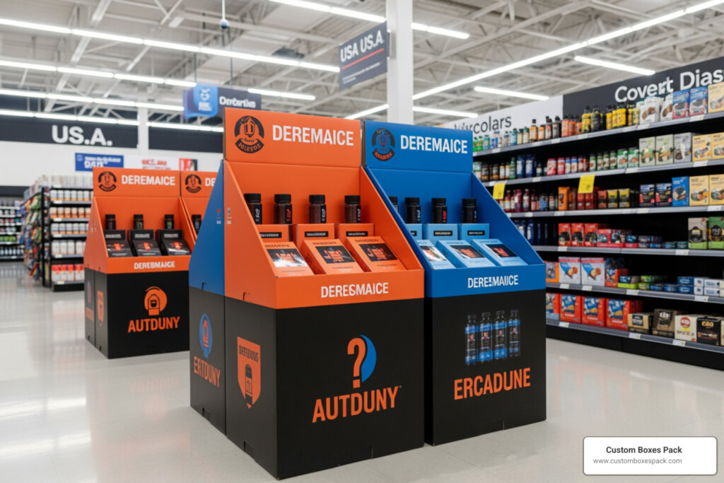 sturdy high-impact retail display boxes