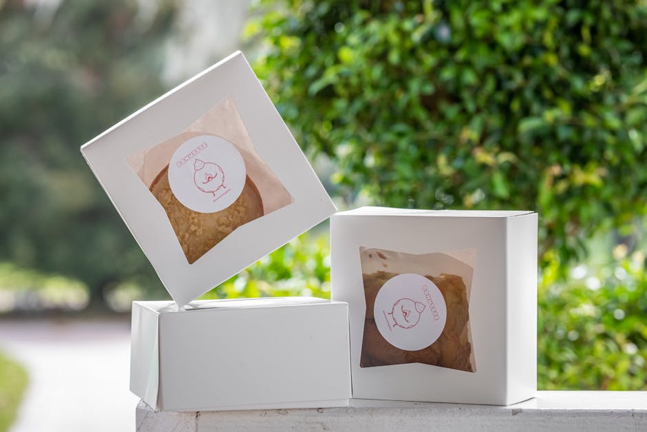 bakery boxes and bags wholesale packaging display